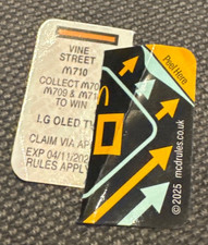 McDonalds Monoply Sticker 2025