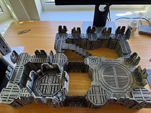 Painted modular sci - modular, sci‑fi