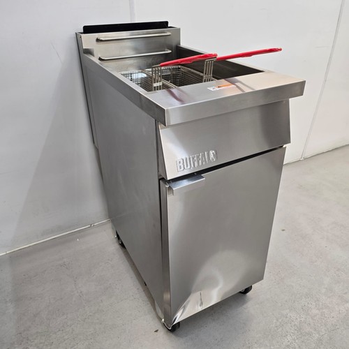 Single tank fryer twin basket - fryer,