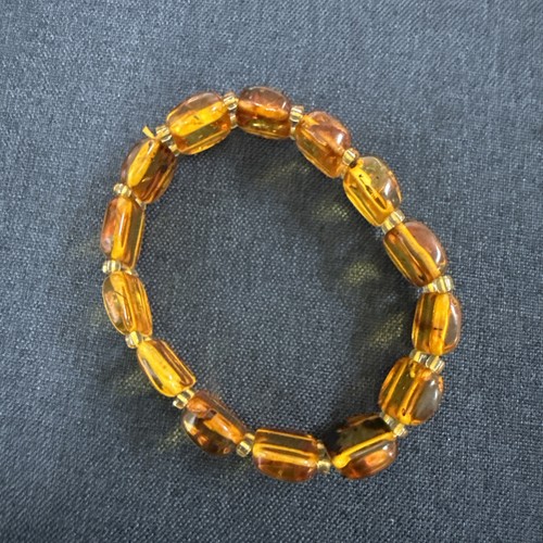 Genuine baltic amber - genuine, stretch