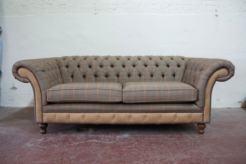 Seater chesterfield tweed - seater,