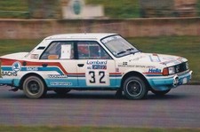 SKODA CAR No.32, LOMBARD R.A.C. RALLY, COLOR PHOTOGRAPH.