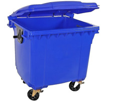 660 litre wheelie bin plastic