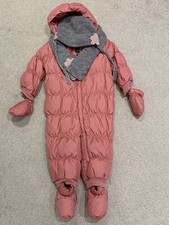 Baby GAP Coral Red Pink Puffer