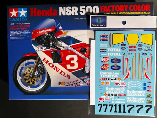 Tamiya honda nsr500 - nsr500, factory