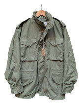 Genuine US Army Issue OG-107 M65 Vintage Combat Jacket Size Small/Regular #599