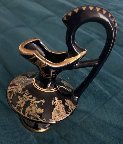 Blue gold pottery hand - &,