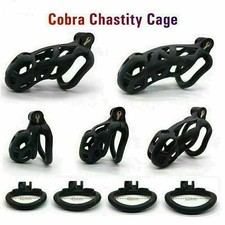 Male Cobra Resin Chastity Cage