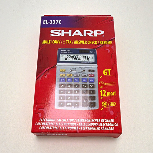 Sharp 337c digit - el-337c, desktop
