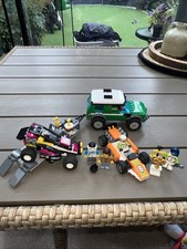 LEGO City: Race Buggy Transporter (60288) And 60322 Race Car.