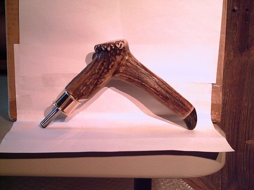 Deer antler custom cane - antler,