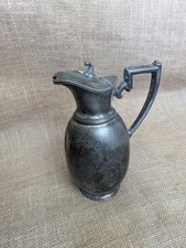 Kettle Metal Rare Vintage Old Antique Teapot  Hand Made 