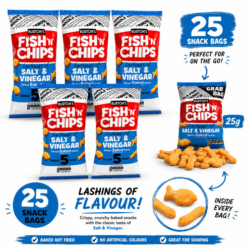 Burton fish n chips - burton's, 'n'