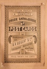 1st edition post card price