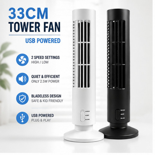 33cm tower fan - fan, inch