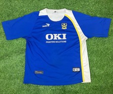 Portsmouth 2005/2006 Home Football Shirt- Jako- Size Large