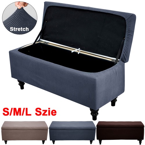 Folding storage ottoman - storage,