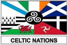 Sticker Flag Nations Celtic