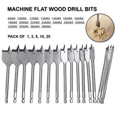 6-38mm Flat Wood Drill Bits