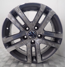 VOLKSWAGEN JETTA  16'' GREY DIAMOND CUT ALLOY WHEEL RIM  1K0601025CL (S-266)