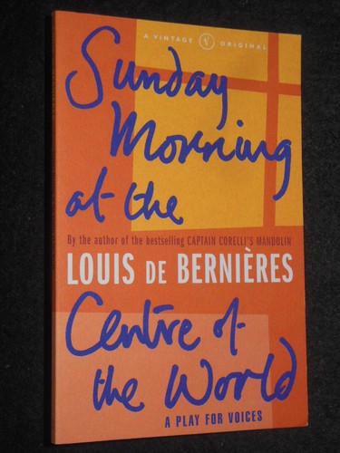 Signed louis bernieres - signed;,