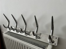 Deer Antler Coat Rack -  Stainless Steel