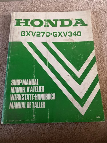 Honda gxv270 gxv340 shop - honda,