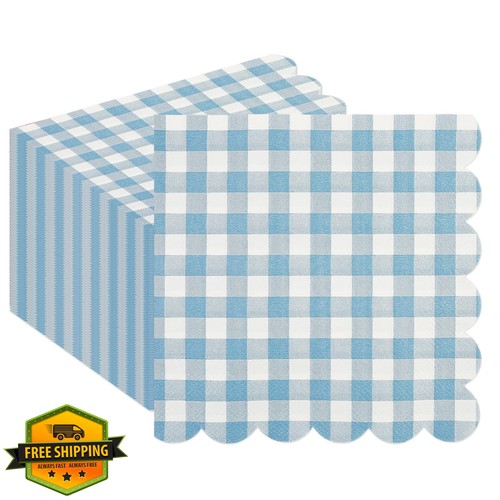 Puevenyi light blue gingham - puevenyi,