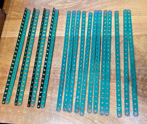 Vintage meccano long green - vintage,