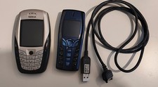 Nokia 7250 and 6600 Vintage Mobile Phones