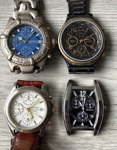 Vintage quartz chronographs - 4,