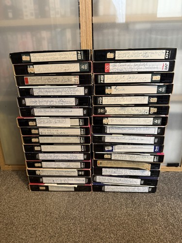 Bundle job lot vhs tapes - 30,