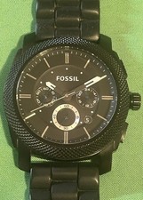 Fossil Black Chronograph