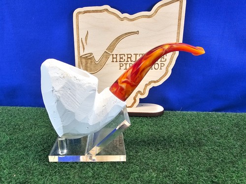 Block meerschaum bent acrylic - meerschaum,
