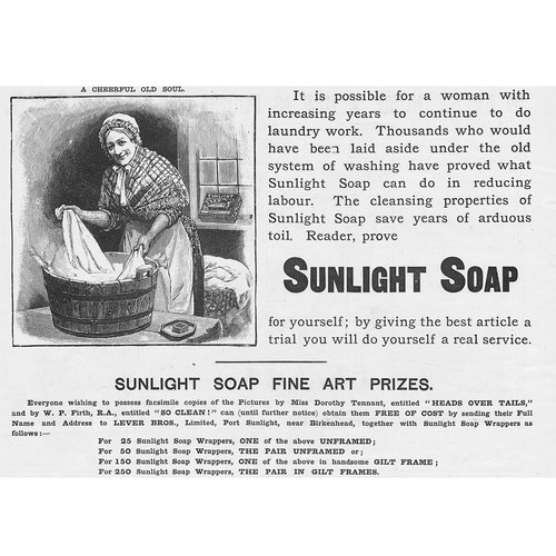 Sunlight soap victorian - soap,