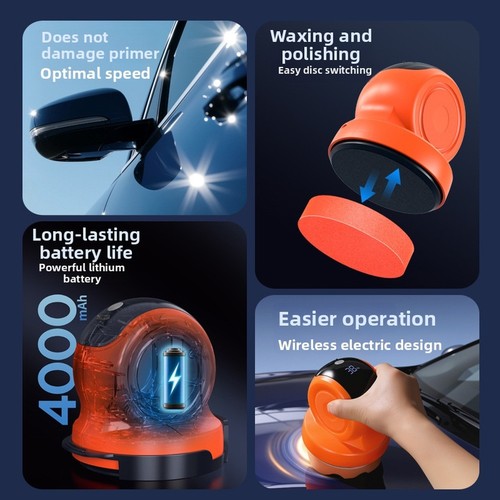 Wireless car polishing machine - wireless,