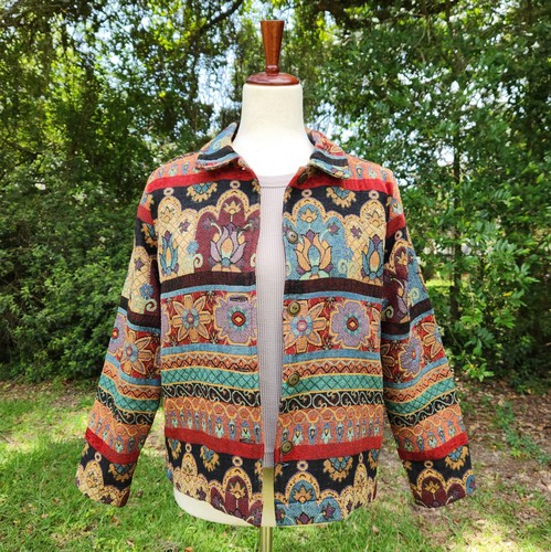 Vtg 90s tapestry jacket - 90s,