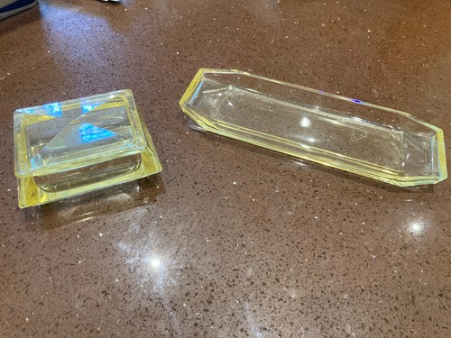 Art deco glass - glass, dressing
