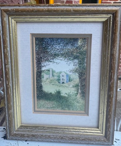 Miniature painting watercol - painting,