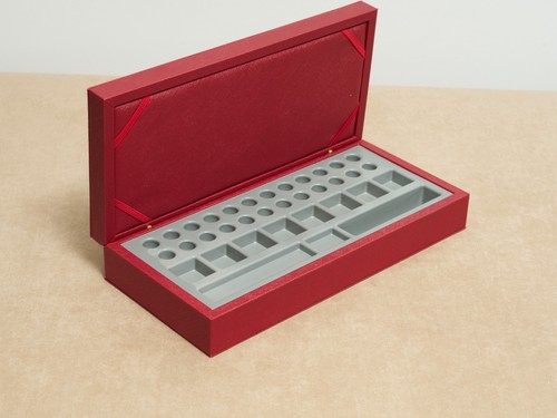 Cartier red watch box - box,