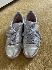 Ted Baker Silver Trainers 6