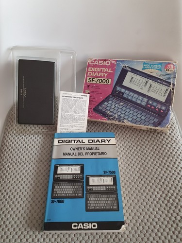 Casio digital diary - diary, sf-7000