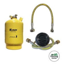 Single Gaslow 6kg Cylinder / Gas Bottle Kit with Exterior Black Filler