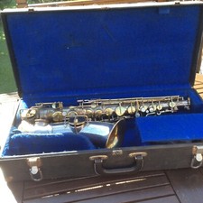 vintage alto saxophone the martin handcraft