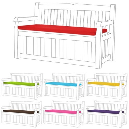 Seater garden bench - 3-seater, seat