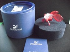 Swarovski - Red Siamese Fighting Fish - 7644/000/013 - Box & Cert - Retd 2005