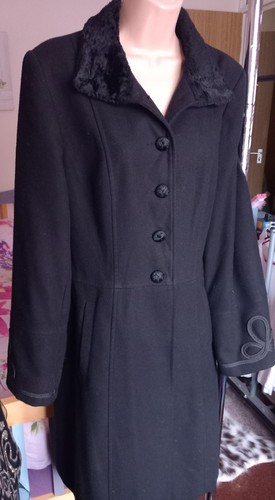 Fab black vintage astrakhan - vintage,