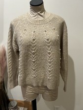 Tan Pullover Sweater With