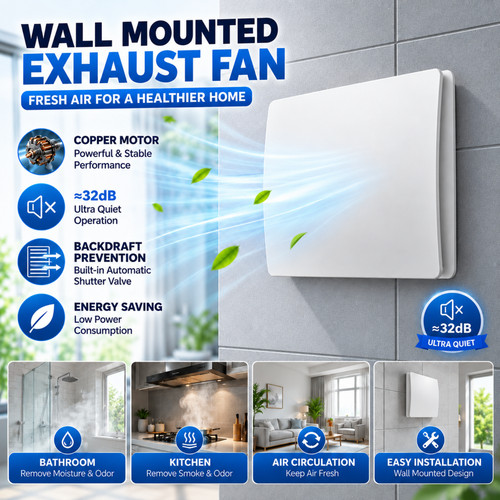 Inch wall extractor exhaust - inch,