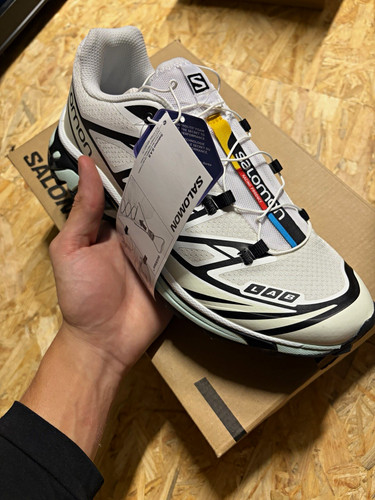 Salomon lab white mesh - salomon, xt-6